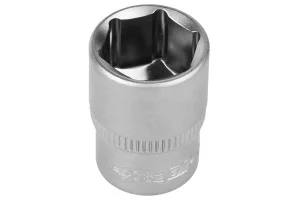 Головка торцевая 6-гранная 1/4 12мм сталь Cr-V Flank Зубр Мастер 27715-12