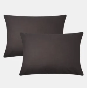 Комплект наволочек Этель 50×70см 2шт цв. серый 100% хлопок поплин 125г/м2 10883178