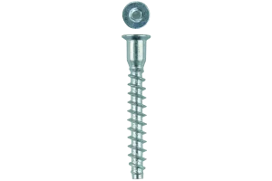 Винт конфирмат,цинк 7х50 уп. - 4 шт. SteelRex