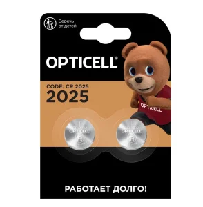 Элемент питания литиевый CR2025 (упак 2шт) 5060004 (Specialty Opticell) *1