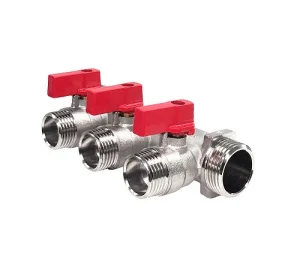 Коллектор распределительный ГШ 3/4" НР 1/2"х3 вых. (STI) *1