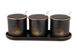 Набор Для Специй 4 Предмета Bronco "Midnight Gold" 42-375 *1/12