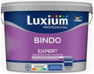 Краска Luxium prof Биндо 7 экстрапрочная моющаяся матовая BW 9,0л