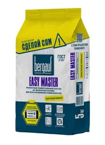 Ремонтный состав цементный для стен и потолков Bergauf Easy Master 5кг