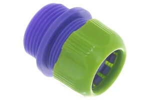 Соединитель пластик для шланга 1/2", с внешней резьбой 3/4"Palisad 66145