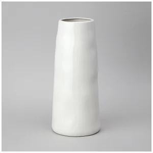 Ваза 14х14х31.8см цвет: белый 374-148 *1