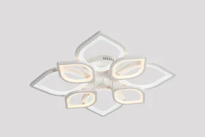 Светильник светодиодный MS 1083/8 Сандо 216-232W 3000-6000K Белый AC180-240V 13500Lm 755х755х130мм с