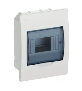 Корпус ЩРВ-П-6 Krepta 3 IP41 встраиваемый пластик. бел. MKP12-V-06-40-20 (IEK) *1