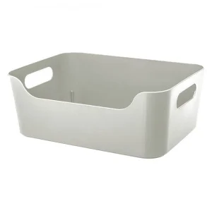 Корзина пластиковая Scandi 10л 34х24х14см светло серый Бытпласт ТД 43322273095