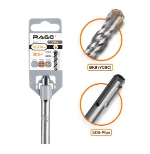 Бур по бетону 12х310мм SDS-plus RAGE by VIRA 561231 *1