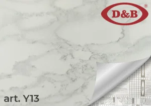Пленка самоклеящаяся D&B 0,45*8м  мрамор серый  (3814) Y13 *1/20