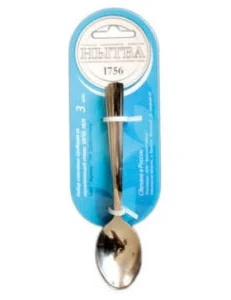 Ложка чайная "Торжество" (М18) 2 мм на блистере 3шт