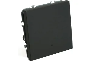 Выключатель 1-кл "Эмили" c индикатором (механизм) 250В 10А черный уголь soft touch RSW10-5101-05 Ste