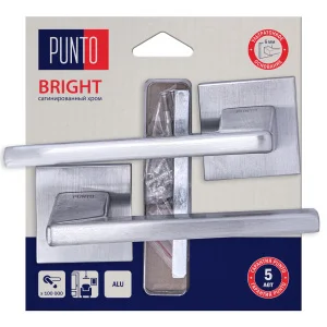 Ручка раздельная Punto LM/A K.QS52.BRIGHT/HD SSC-16 сатин. хром 45539 *1