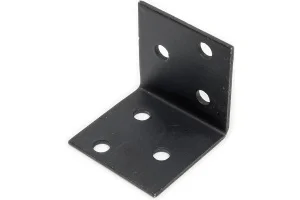 Уголок мебельный 25x25x17x1,5 чёрный ГОСКРЕП