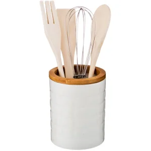 Набор кухонных приборов Lefard "Native" 4пр подставка 10х13см