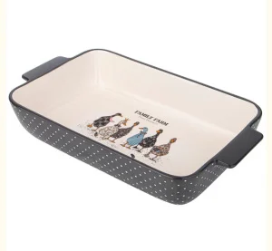 Блюдо Для Запекания Agness "Family Farm" Прямоуг3,6 Л 39*22,5*7,5 См