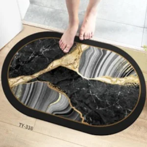 Коврик для ванной комнаты ZALEL 45х75 противоскользящее покрытие TY-338