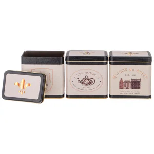 Набор Емкостей Для Хранения "English Breakfast" Из 3-Х Штук, 8Х12Х12 См, 1Л