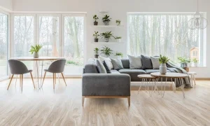 Плитка кварц-винил CronaFloor NANO ZH-81143-1 4V Дуб Ампир (180x1200х3,5мм) 1уп=2,16м2 =10шт замок