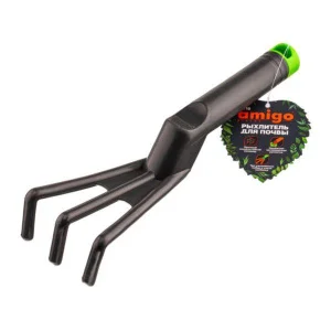 Рыхлитель для почвы Grande 3-х зубый полимер. Amigo 77712 *1