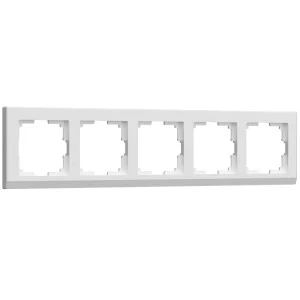 Рамка Werkel Stark на 5 постов (белый) W0051801