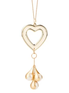 Украшение подвесное Сердечко 12x4,5x2,5см арт.88607 *1