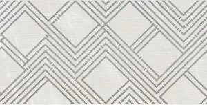 Декор кер. "Hygge Light Cristal" 315х630х8мм белый (Azori) *1/6