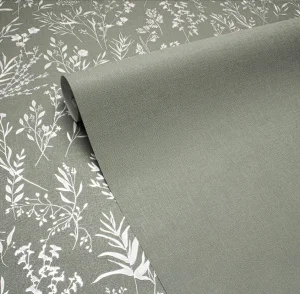 Обои компакт-винил Lavanda 287923 1,06х10м штукатурка зеленые