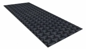 Коврик ФОКУС 50х100см серый 01 S *1