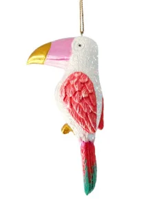 Украшение подвесное Тукан полирезина 3*8*4,5см арт.87539 *1