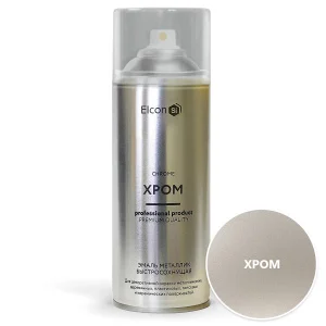 Краска аэрозольная Elcon Décor хром аэрозоль 520мл