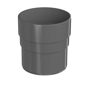 Муфта трубы ТН ОПТИМА D120/80мм серая 128179