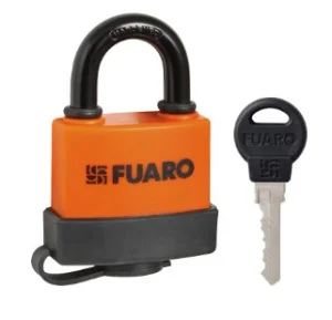 Замок навесной FUARO PL-WEATHER-3650 3key (PL-3650) красный англ. /блистер *12