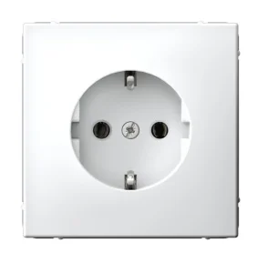 Розетка 1-м СП "Artgallery" с заземлением, 16А, механизм, белый GAL000143 (Systeme Electric) *1