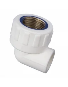 Угольник PPRC комбинированный 25х3/4" ВР *10/80