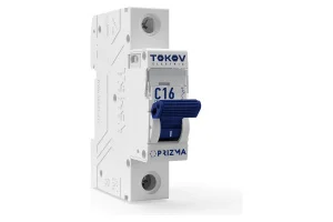 Выключатель автомат. модул. 1п C 16А 4.5кА PRIZMA TKE-PZ45-MCBI-1-16-C (Tokov Electric) *1