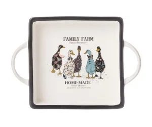 Блюдо Lefard Family Farm с ручками 25,5х18х4см 263-1257