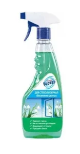 Средство для мытья окон Мистер Чистер Весенние цветы 500мл 09083 *1/16
