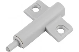 Амортизатор газовый для плавного закрывания двери, врезной/внешний серый (1 шт) - пакет Tech-Krep 12