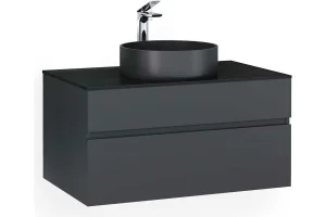 Тумба Decent 80 подвесная, антрацит Dec.01.80/A/RL