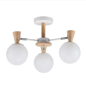 Люстра 10047/3WT+WD+CR WT ЭкономСвет