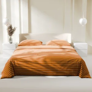 КПБ Этель 2сп " Mustard stripes" 175*215см,200*220см,70*70см-2 шт, 100% хлопок, поплин 6632199