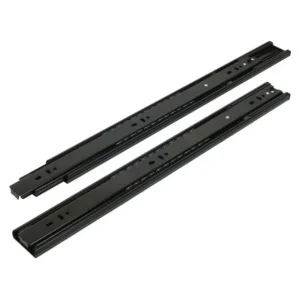 Направляющие шариковые с доводчиком StahlBuro (2 шт.) 45-450 /18"/ черный 16341 *1/20