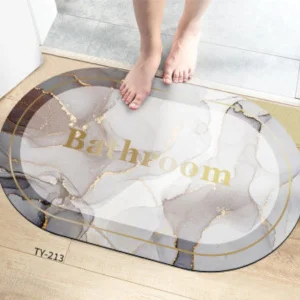 Коврик для ванной комнаты ZALEL 45х75 противоскользящее покрытие TY-213