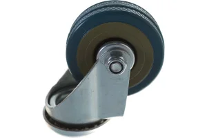 Колесо апп. поворот, п/п обод, серая рез, подшип.скольж,  под болт М10, D50, б/т - пакет Tech-Krep 1