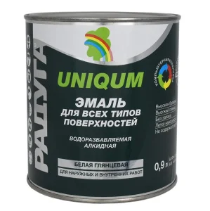 Эмаль ВД-ПФ-115 Радуга уникум база А 0,9л
