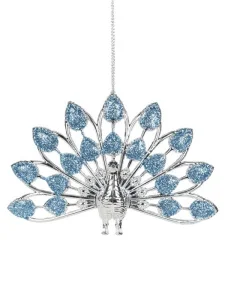 Украшение подвесное Павлин 2x14x8,5см арт.89080 *1