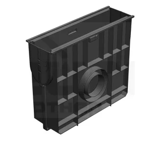 Пескоуловитель Gidrolica Standart 500х160х420мм пластик 808 *1