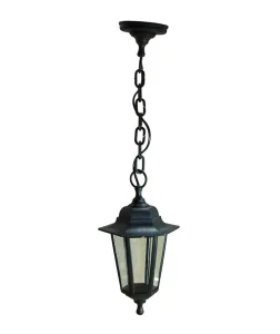 Светильник НСУ 06-60-001 У1 "Адель 1" (черный, прозрачное стекло)